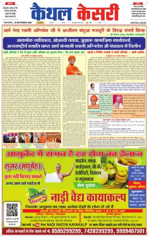 Punjab kesari / Haryana kaithal kesari