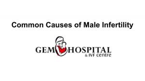 Common Causes of Male Infertility
