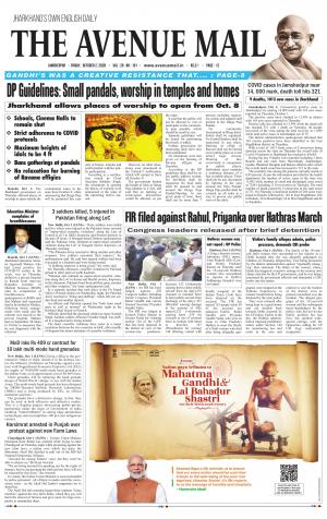 The Avenue Mail, October 2nd, 2020