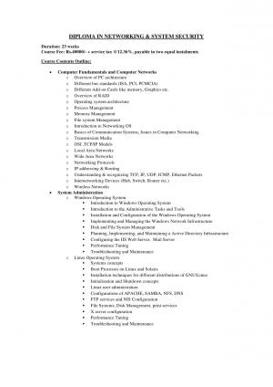 Centre for Development of Advanced Computing Mohali Notified Admission to Diploma Courses 2014 (2)