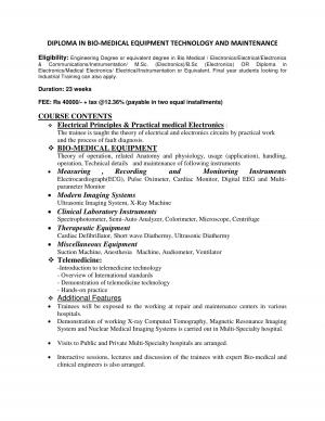 Centre for Development of Advanced Computing Mohali Notified Admission to Diploma Courses 2014 (3)