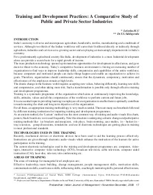 PIJM-Nov-Dec09-Article2-Training and Development Practices