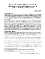 Prabandhan: Indian Journal of Management