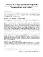 Prabandhan: Indian Journal of Management