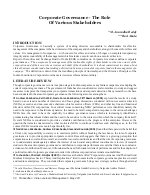 Prabandhan: Indian Journal of Management