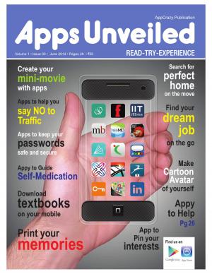 Apps Unveiled