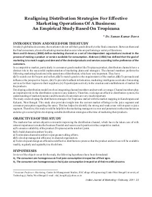IJM-February2011-Article3-Realigning Distribution Strategies For Effective Marketing Operations of A Business