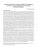Indian Journal of Marketing