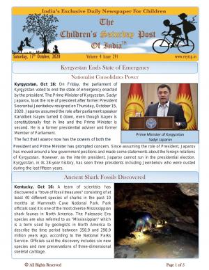 The Children's Post, 17th October 2020.docx