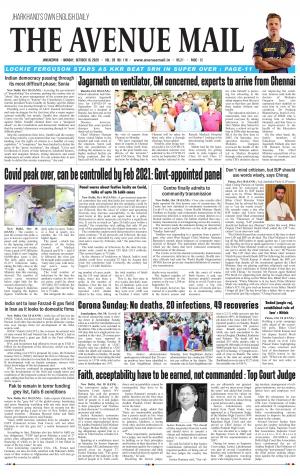 The Avenue Mail, October 19th, 2020