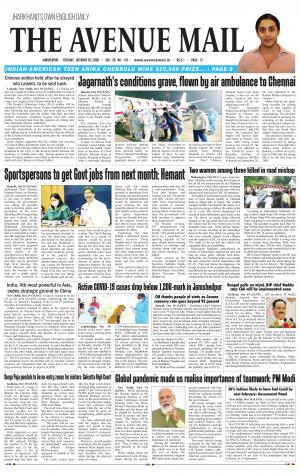 The Avenue Mail, October 20th, 2020