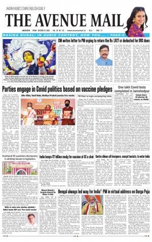 The Avenue Mail, October 23rd, 2020