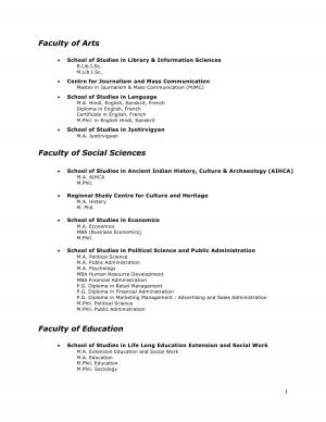 Jiwaji University Gwalior Notified for Admission Session 2014-15