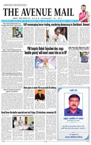 The Avenue Mail, November 2nd, 2020