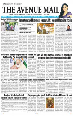 The Avenue Mail, November 18th, 2020