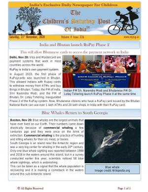 The Children's Post, 21st November 2020