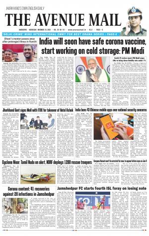 The Avenue Mail, November 25th, 2020