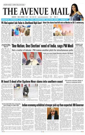 The Avenue Mail, November 27th, 2020