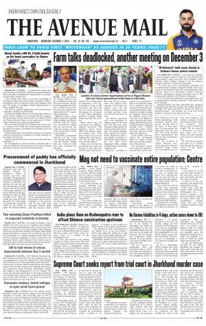 The Avenue Mail, December 2nd, 2020