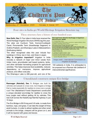 The Children's Post, 2nd December, 2020