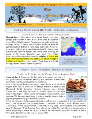 The Children's Post, 4th December 2020