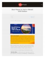 Best Places to Visit in Manali