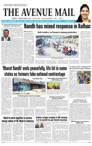 The Avenue Mail, December 9th, 2020