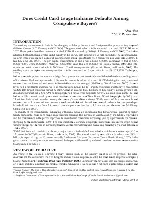 IJM-June11-Article1-Does Credit Card Usage Enhance Defaults Among Compulsive Buyers?