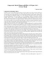 Prabandhan: Indian Journal of Management