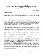 Prabandhan: Indian Journal of Management