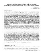 Indian Journal of Finance