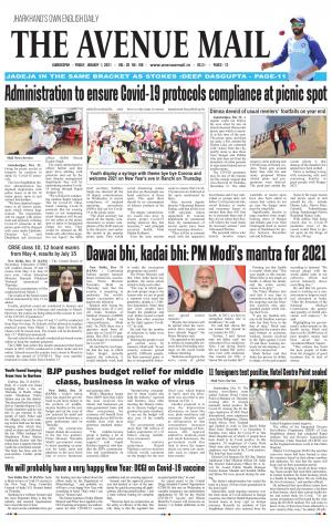 The Avenue Mail, January 1st, 2021