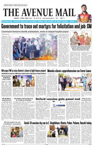 The Avenue Mail, January 2nd, 2021