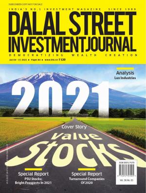 Vol. 36 Issue No. 03 04 January, 2021 