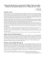 Indian Journal of Finance