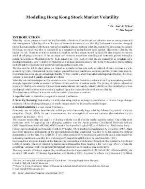 IJF-Dec11-Article4-Modeling Hong Kong Stock Market Volatility