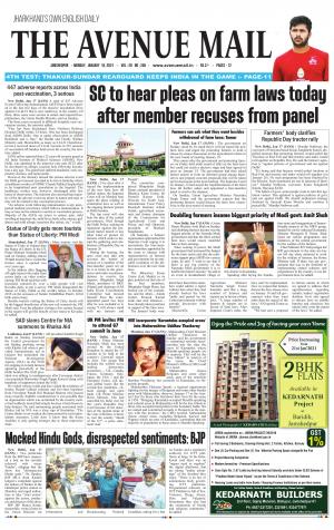 The Avenue Mail, January 18th, 2020