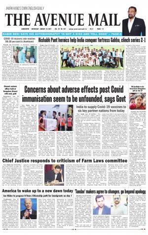 The Avenue Mail, January 20th, 2020