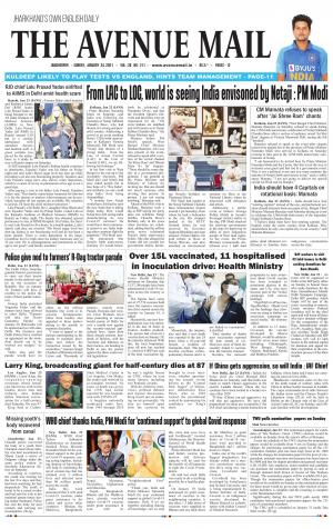 The Avenue Mail, January 24th, 2020