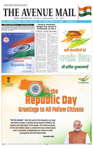 The Avenue Mail, January 26th, 2020