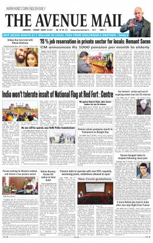 The Avenue Mail, January 28th, 2020