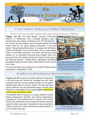 The Children's Post, 29th January 2021