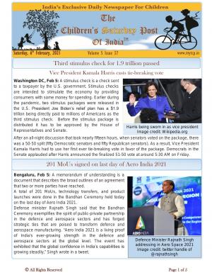 The Children's Post, 6th February 2021