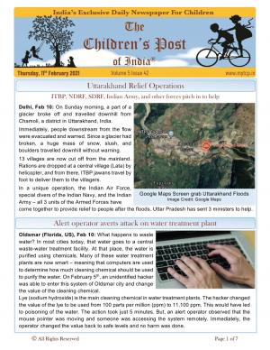 The Children's Post, 11th February 2021