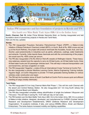 The Children's Post, 16th Feb, 2021