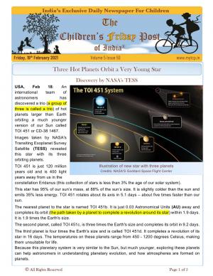 The Children's Post, 19th February 2021