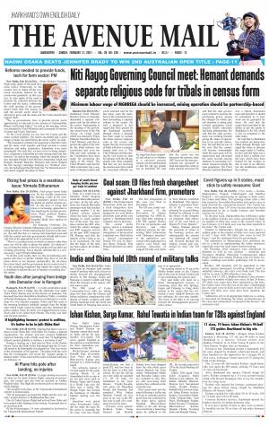 The Avenue Mail, February 21st, 2021