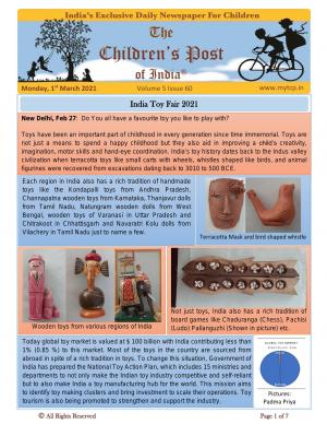 The Children's Post, 1st March 2021