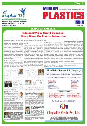 Modern Plastics India - IndPlas Show Daily Day 3