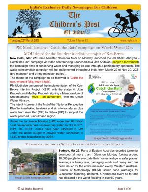 The Children's Post, 23rd Mar, 2021